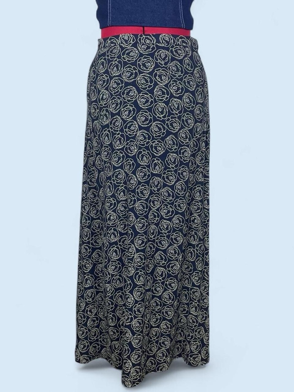 Vintage Eddie Bauer Rose Maxi Skirt